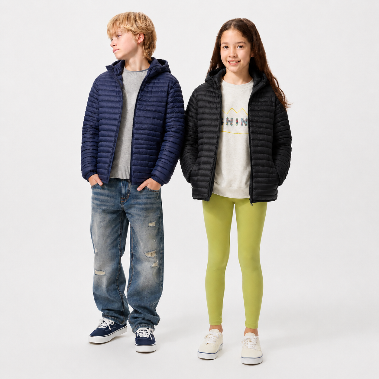 Campera inflada puffer unisex