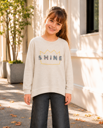 Camiseta de Lanilla "Shine"