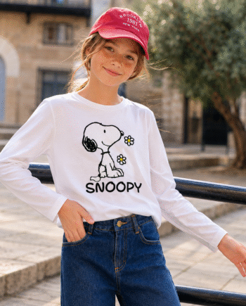 Camiseta Manga Larga Snoopy