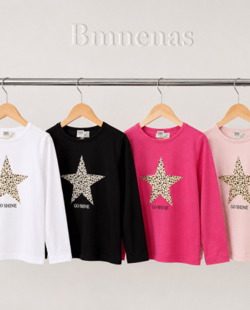 Camiseta Manga Larga Estampada