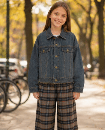Campera De Jean Clásica Oversize
