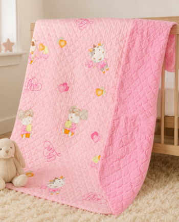 Manta Polar Premium para Bebé – Línea Soft Gruesa (110 cm x 80 cm)