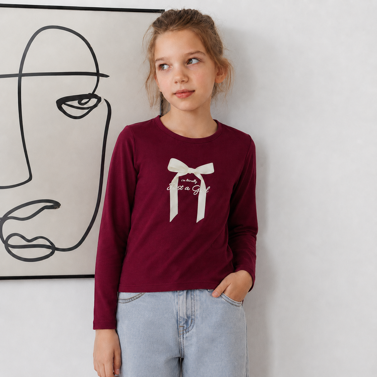 Camiseta Just a Girl