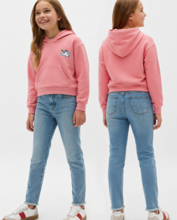 Pantalón Jean Chupín Celeste Localizado