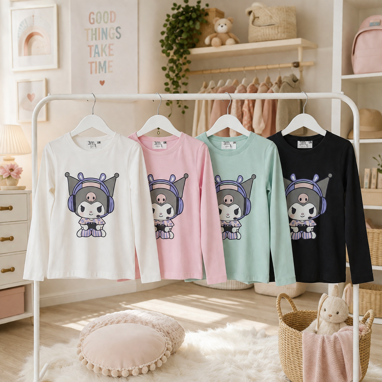 Camiseta Kuromi Gamer
