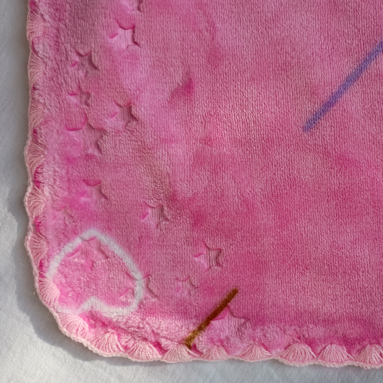 Manta de Micropolar para Bebé Estampada – 110 cm x 80 cm