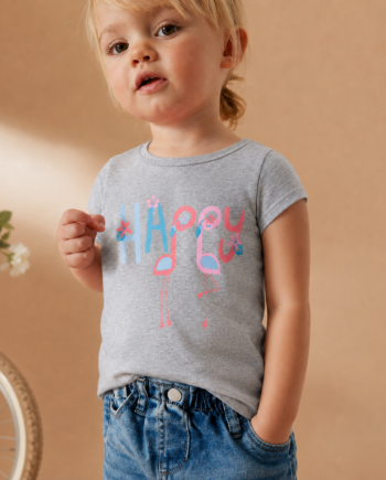 Remera beba Jersey Flamencos