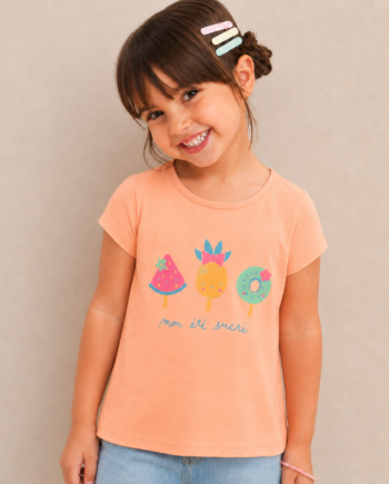 Remera beba Jersey Kawaii de Heladitos