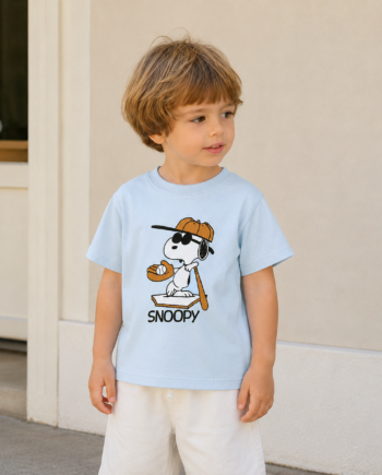 Remera Snoopy Baseball para Bebés